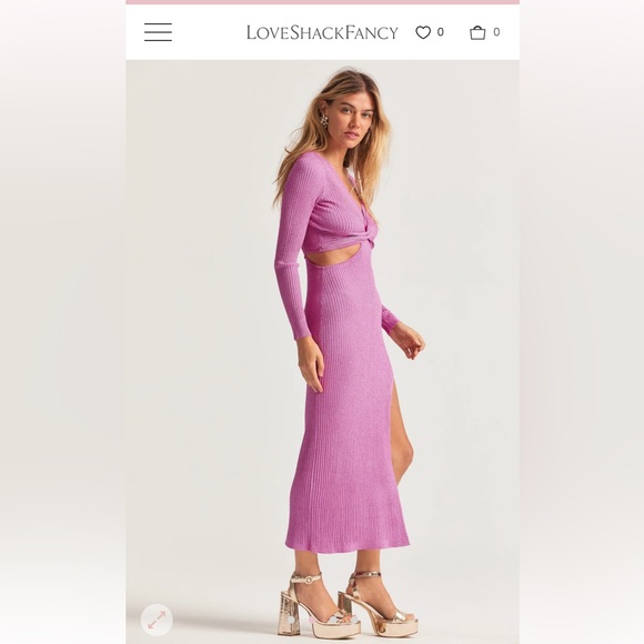 Love Shack Fancy Pink dress - Picture 2 of 8